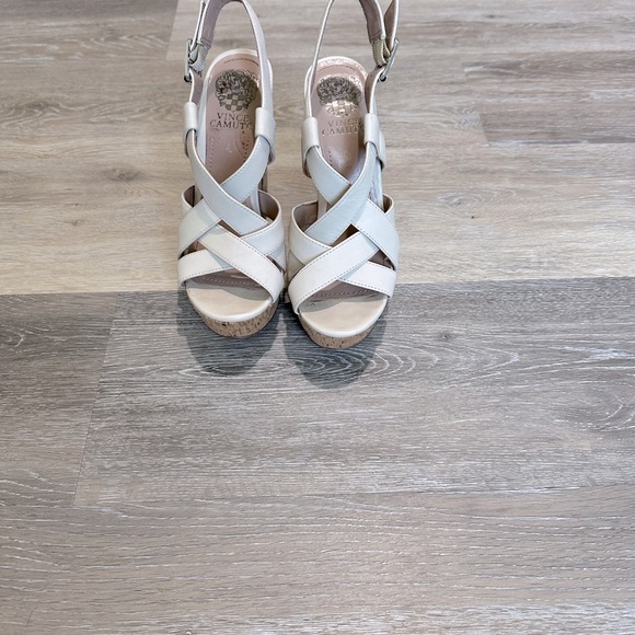 Vince Camuto DUVAL Sandal Platform Pumps Size 6B - Picture 2 of 6